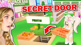 SECRET DOOR In NEW Grocery Store In Adopt Me Roblox [upl. by Uria]