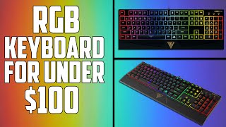 RGB MECHANICAL GAMING KEYBOARD FOR UNDER 100 [upl. by Ainslee460]