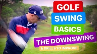 GOLF SWING BASICS THE DOWNSWING [upl. by Enillebyam]