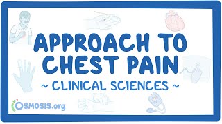 Approach to chest pain Clinical sciences [upl. by Pavia]