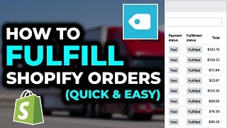 How To QUICKLY Fulfill Shopify Orders With Oberlo 2023  Aliexpress Tutorial [upl. by Colyer]