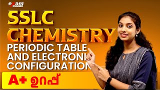 SSLC Chemistry  Chapter 1 Periodic Table and Electronic ConfigurationExam Winner [upl. by Eikram]