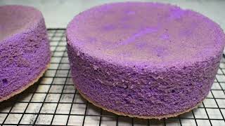 EASY UBE CHIFFON CAKE [upl. by Bink]