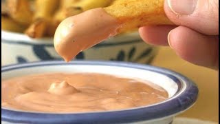 Como Hacer Salsa Para Papas Fritas Fry Sauce [upl. by Sorci]