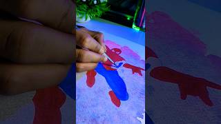 🥰✨SpiderMan drawing🔥 withshots video❣️‎BittuArtist2O [upl. by Ssenav833]