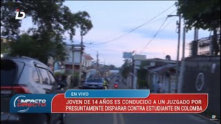 Remiten a menor señalado por ataque armado contra estudiante de 15 años en Colomba Quetzaltenango [upl. by Trillby555]