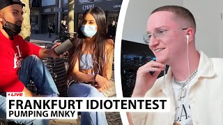 Justin reagiert auf quotFRANKFURT IDIOTENTESTquot  Live  Reaktion [upl. by Sheena]