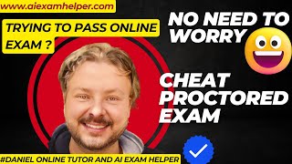 How Do I Cheat in Online Proctored Exam [upl. by Nidroj]