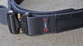 SafeLife Defense Low Profile Minimalist Tactical Belt [upl. by Anahpets]