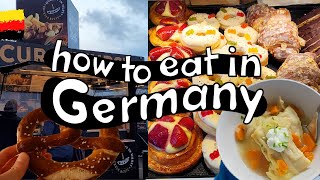 What Food You Will Find in Any German City [upl. by Irep]