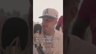 Millyz talks about making his first million 🔥🔥 millyz motivation shorts [upl. by Lenahs]