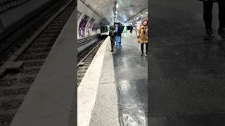 🚇Gare porte de la chapelle métro 12 🇨🇵 youtube travel youtubeshorts youtubevideos shorts [upl. by Hoi]