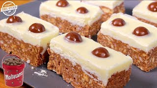 No bake Malteser Slices  How to make [upl. by Atile]