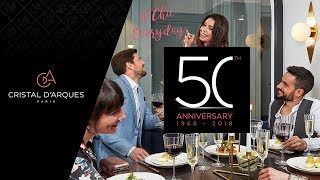 Cristal dArques Paris  Anniversary [upl. by Soirtimid]