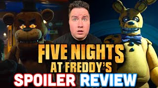 FNAF Movie Spoiler Review End Credit Scene amp Sequel Theories [upl. by Ecyle]