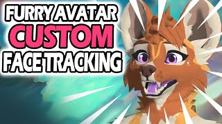 Custom Furry Avatar Face tracking with ARKIT in VSeeFace [upl. by Ilatfan747]