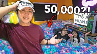 Turning My Brother’s Room Into A GIANT BALL PIT [upl. by Lotus]