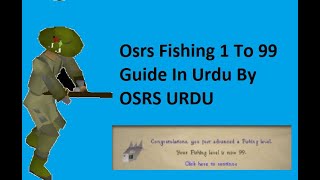 OSRSOsbuddy Fishing 1 To 99 Guide F2p and P2p in urdu by Osrs Urdu [upl. by Ambrosine]