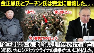 金正恩もプーチンも倒れた。。。 北朝鮮兵士、金正恩氏の反対にもかかわらず命をかけて前線から逃走。 [upl. by Mercer]