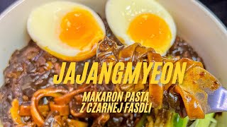 ✨JAJANGMYEON✨ Makaron pastą z czarnej fasoli 🫘 [upl. by Kartis]