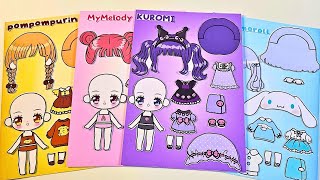 Decorate with Sticker SANRIO KUROMI MY MELODY POMPOMPURIN CINNAMOROLL in Avatar World  DIY [upl. by Abert200]