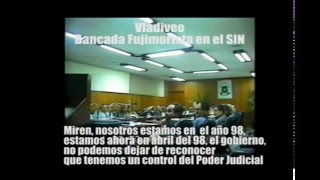 Montesinos Tenemos un control del Poder Judicial [upl. by Nealy898]