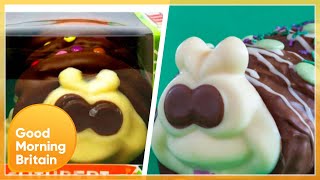 Colin v Cuthbert The Caterpillar Can MampS Sue Aldi For Copyright Over A Cake  Good Morning Britain [upl. by Sherrie131]