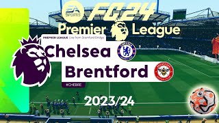 FC 24 Chelsea vs Brentford  Premier League 202324  Full Match [upl. by Assirac]