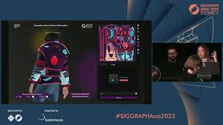 SIGGRAPH Asia 2023 Geometry Aware Texture Generation  Real Time Live [upl. by Rosol285]