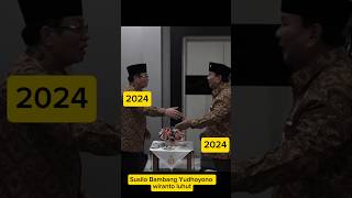 LUHUT SBY WIRANTO seniorsenior prabowo ketika bertemu 😎🎖 tni news politics police army news [upl. by Mayeda]