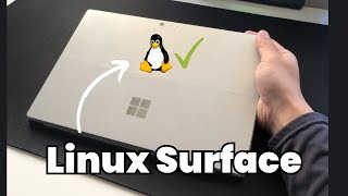 How to Install Linux on a Microsoft Surface Ubuntu 2204 Linux Surface Kernel [upl. by Hendricks757]