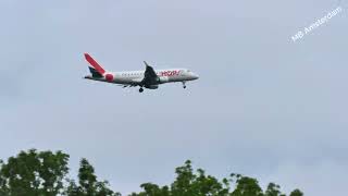 Amsterdam airport 5 kilometers before landing 4K [upl. by Dexter386]