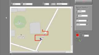 GPS Tracking with Labview and Google Maps [upl. by Ches]