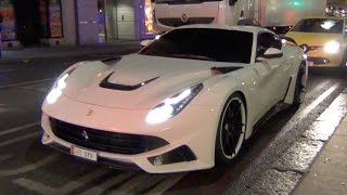 Arab Novitec NLargo Ferrari F12 Sounds on Road in London [upl. by Orsola]