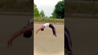 Continue back flip video in public location  flips backflip motivation shortvideos ytshorts [upl. by Ahasuerus]