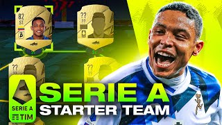 50K SERIE A STARTER TEAM 🤩  FIFA 22 Ultimate Team [upl. by Nedlog]