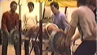 SvenOle Thorsen SQUAT ACCIDENT at the Danish championship 1985 [upl. by Sixele332]