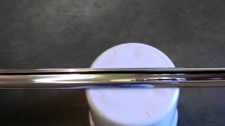 Removing Anodizing from aluminum trim 3 Finished product [upl. by Repsihw]