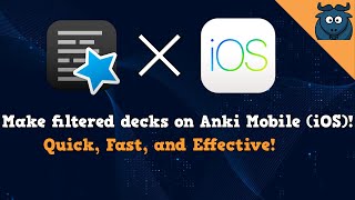 Create Filtered Decks on Anki Mobile iOS iPad iPhone etc [upl. by Amora52]