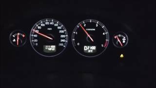 Volvo S60 2007 24D Geartronic 163HP  209HP chip tuning  0100 acceleration [upl. by Aneen]