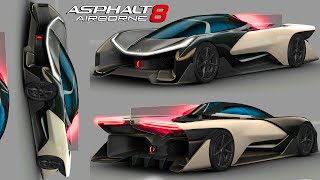 Revolutionary Racing Faraday Future FFZERO1 Asphalt 8 Multiplayer 2024 [upl. by Acired]