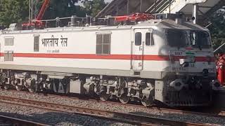 WAP7 ki Video Sojat Road Railway Station wap7 Naresh659 [upl. by Bledsoe648]