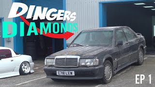 DISASTER Detail Bringing this 190E COSWORTH back from the dead  Dingers to Diamonds EP1 [upl. by Ahsote]