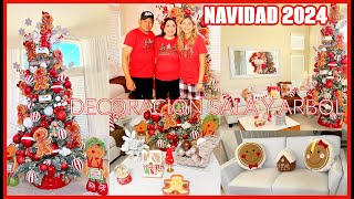 DECORACIÓN ARBOL DE NAVIDAD Y SALA 2024🎄IDEAS PARA DECORAR NAVIDAD 2024  DECORACIÓN NAVIDEÑA2024 [upl. by Eelirrem868]