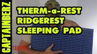 ThermaRest RidgeRest Sleeping Pad [upl. by Willyt162]