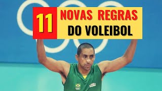 11 Novas Regras do Vôlei 2022 2024 [upl. by Adnuahsar201]