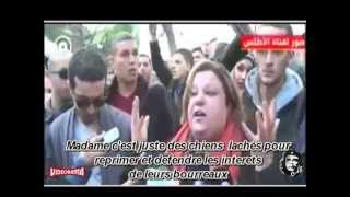 Une Femme de Bejaia en colere entourée par les cheisn et les Tortionnaires [upl. by Bury]