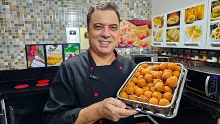 NÃO FAÇA BOLINHO DE ARROZ ANTES DE VER MINHA RECEITA DE BOLINHO ESPECIAL [upl. by Bartlet]