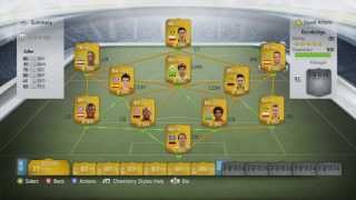 FIFA 14 Bundesliga Squad Builder [upl. by Akoek574]