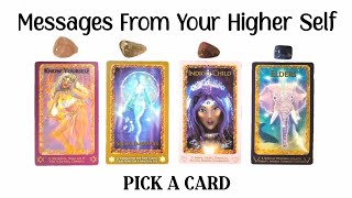 PICK A CARD 💛 Messages From Your Higher Self 🙏🏻 [upl. by Kirsten463]